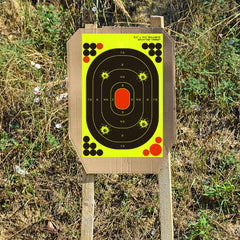 High Visibility 13X36 Fluorescent Self Adhesive Practice Targets St