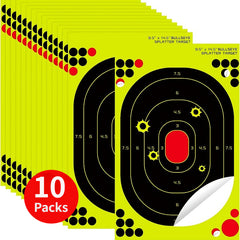 High Visibility 13X36 Fluorescent Self Adhesive Practice Targets St