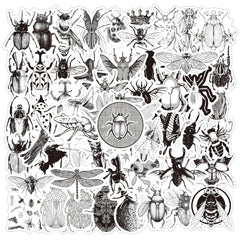 68pcs Insect Elk Waterproof Stickers Pack for DIY - Teens Girls