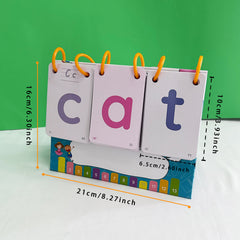 CVC Word Builder Phonics Games Flash Cards for Preschool Kindergarten