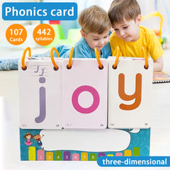 CVC Word Builder Phonics Games Flash Cards for Preschool Kindergarten