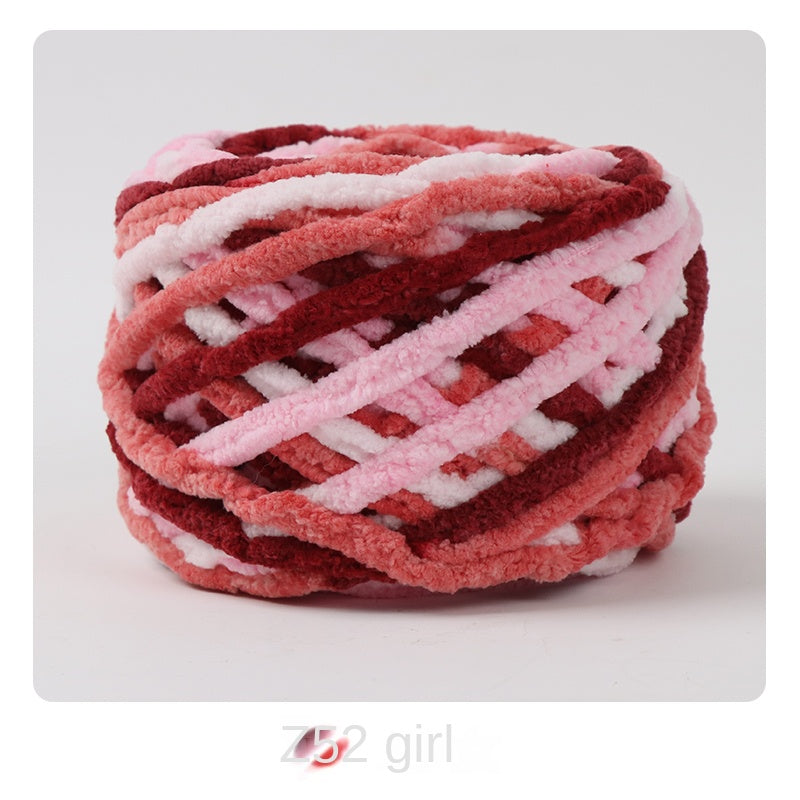 Woolen Ice Thread Large Ball Slippers 30m DIY Crochet Bag Doll Scarf 100g