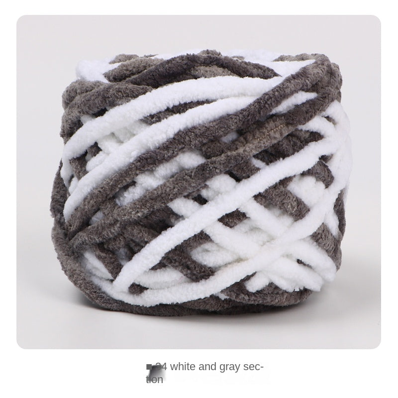 Woolen Ice Thread Large Ball Slippers 30m DIY Crochet Bag Doll Scarf 100g