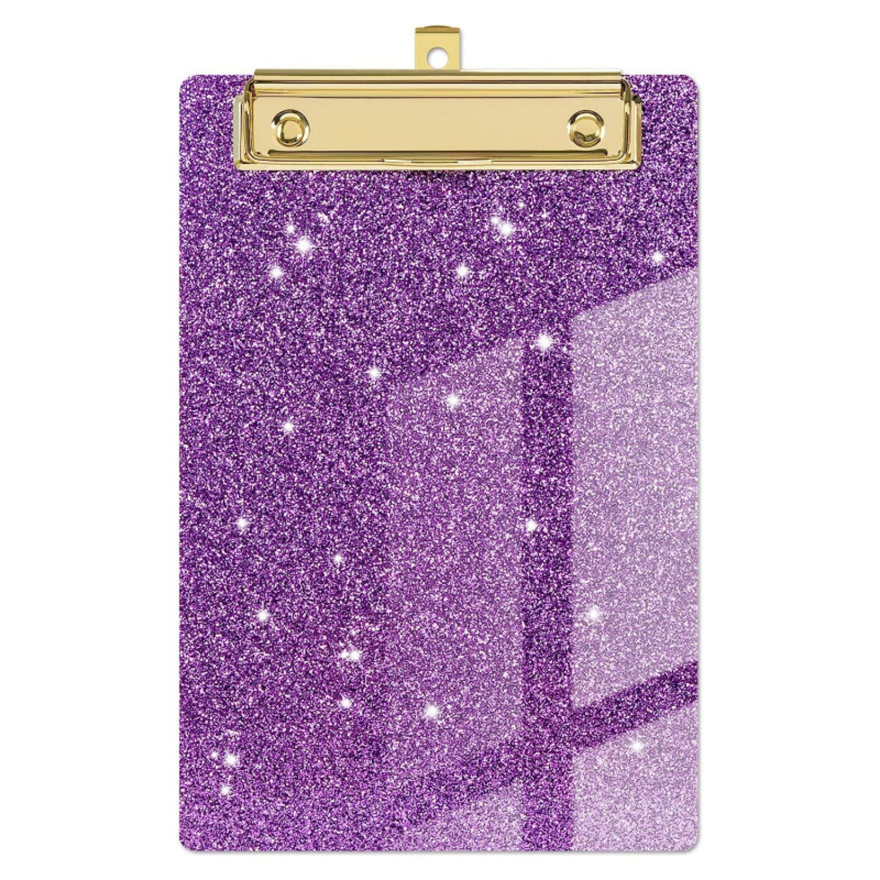 Glitter Acrylic Clipboard for Office School Use