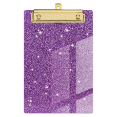 Glitter Acrylic Clipboard for Office School Use