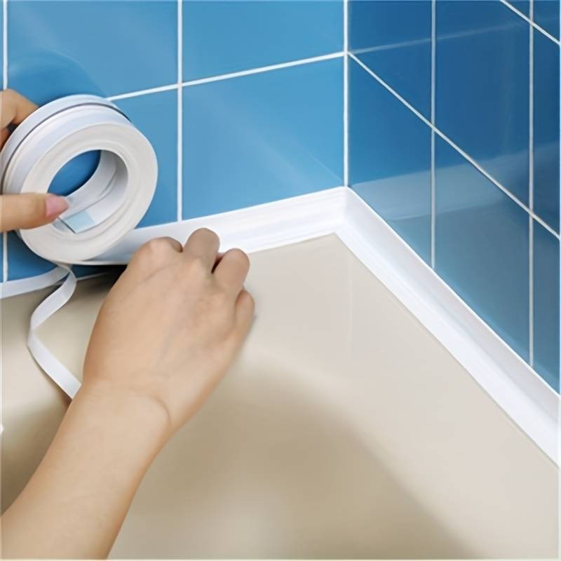 Waterproof Toilet Caulk Strip Self Adhesive Sealing Tape For Kitchen Bathroom