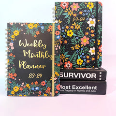 A5 Coil Notebook Weekly Planner English Book
