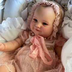 Realistic Soft Silicone Baby Reborn Doll with 3D Skin and Blood Vessels