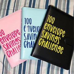 100 Envelope Challenge Couple Envelope Challenge Money Saving Book Binder