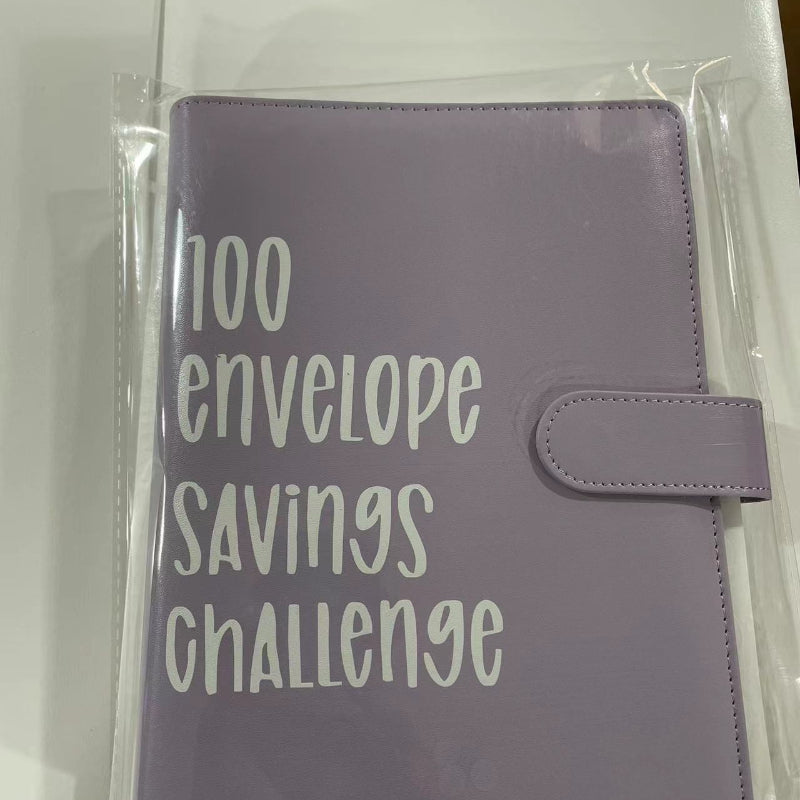 100 Envelope Challenge Couple Envelope Challenge Money Saving Book Binder