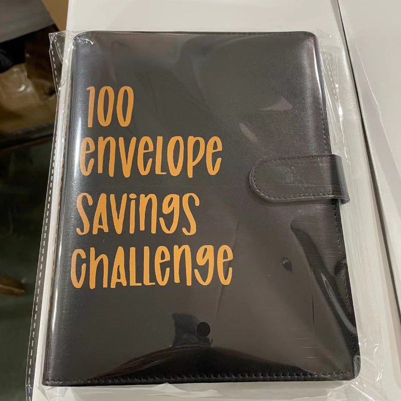 100 Envelope Challenge Couple Envelope Challenge Money Saving Book Binder