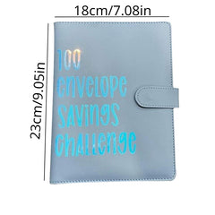 100 Envelope Challenge Couple Envelope Challenge Money Saving Book Binder