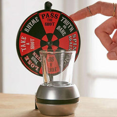 Turntable Wine Glasses Bar Drinking Entertainment Supplies Toys