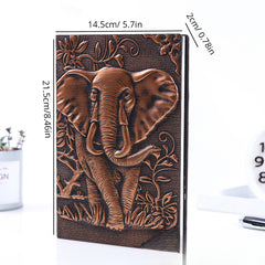 European Embossed Vintage Notebook PU Tourist Souvenir Gift