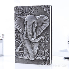 European Embossed Vintage Notebook PU Tourist Souvenir Gift
