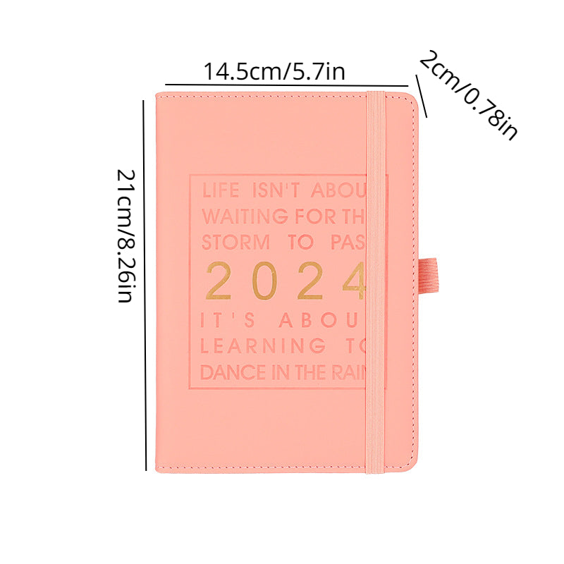 Cross Border Calendar Daily Plan Time Management Record Notebook