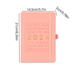 Cross Border Calendar Daily Plan Time Management Record Notebook