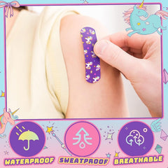 50pcs Cartoon Waterproof Bandages for Outdoor First Aid