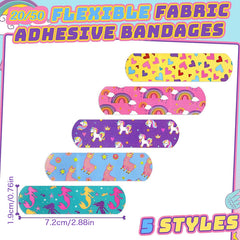 50pcs Cartoon Waterproof Bandages for Outdoor First Aid