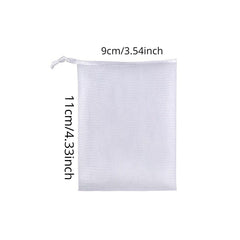 Colorful Soap Foaming Mesh Bag Bathroom Accessories
