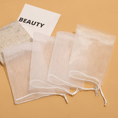 Colorful Soap Foaming Mesh Bag Bathroom Accessories