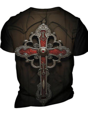 3D Print Men's Graphic T-shirt for Summer