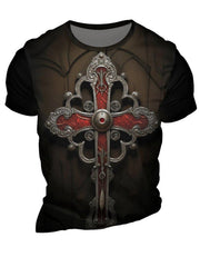 3D Print Men's Graphic T-shirt for Summer