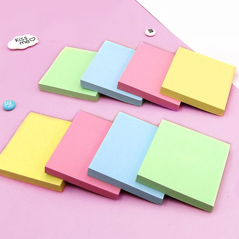 4pcs 400 Sheets Colorful Sticky Notes Torn Off M