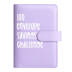 A5 Savings Booklet Notebook Light Yellow Storage Album