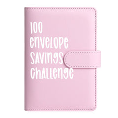 A5 Savings Booklet Notebook Light Yellow Storage Album
