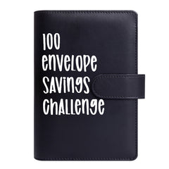 A5 Savings Booklet Notebook Light Yellow Storage Album