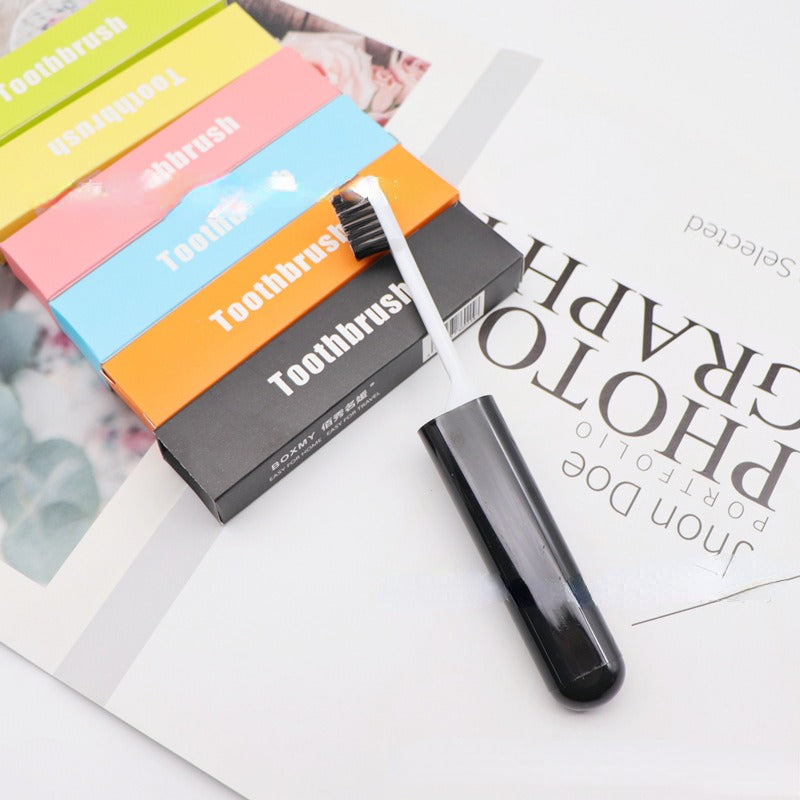 Portable Travel Foldable Toothbrush Mini Soft Bristle