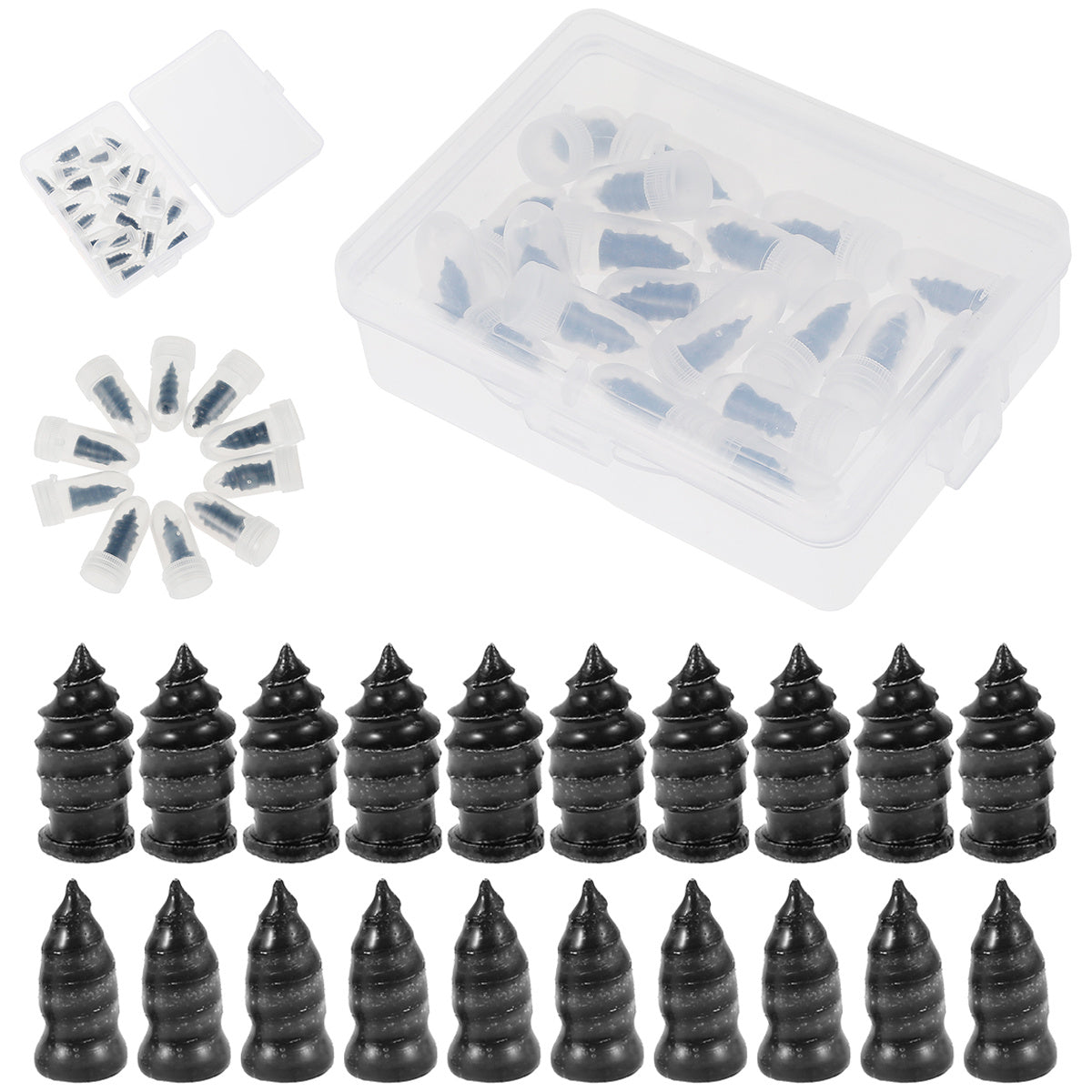 20pcs Vacuum Tire Repair Nail Puncture Self for Car Trucks Motorcycle Bike