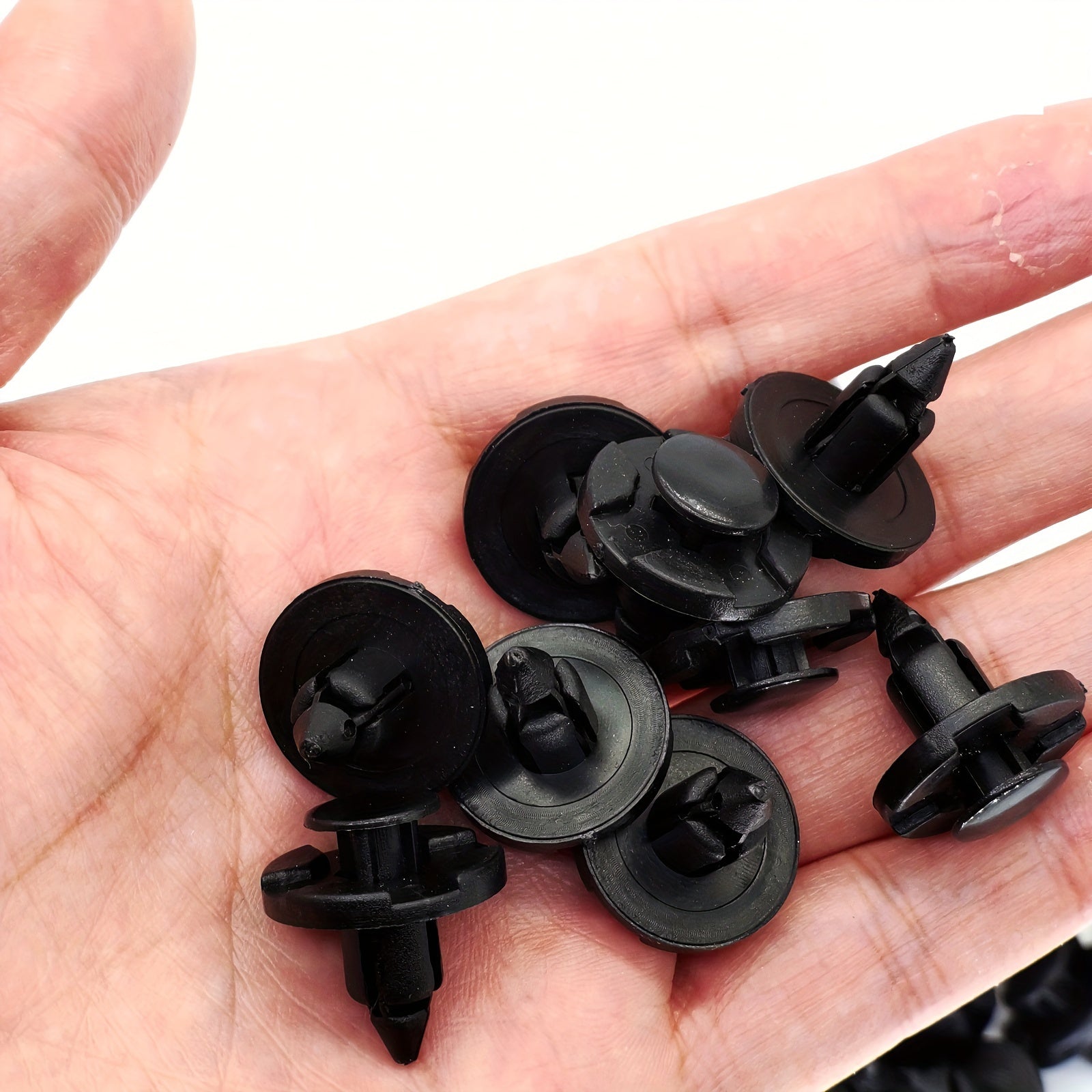 50pcs 8mm Auto Fastener Rivet Retainer Clips with Removal Tool