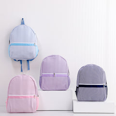Striped Youth Computer Backpack Breathable Lightweight Travel Backpack