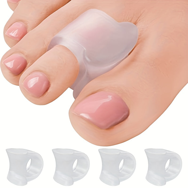 4pcs Toe Separators Hammer Toe Straightener
