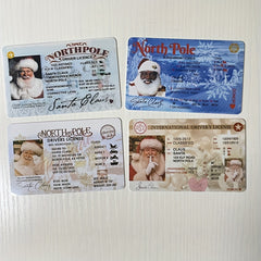 Santa Claus Virtual Sled Driving Christmas Game Props