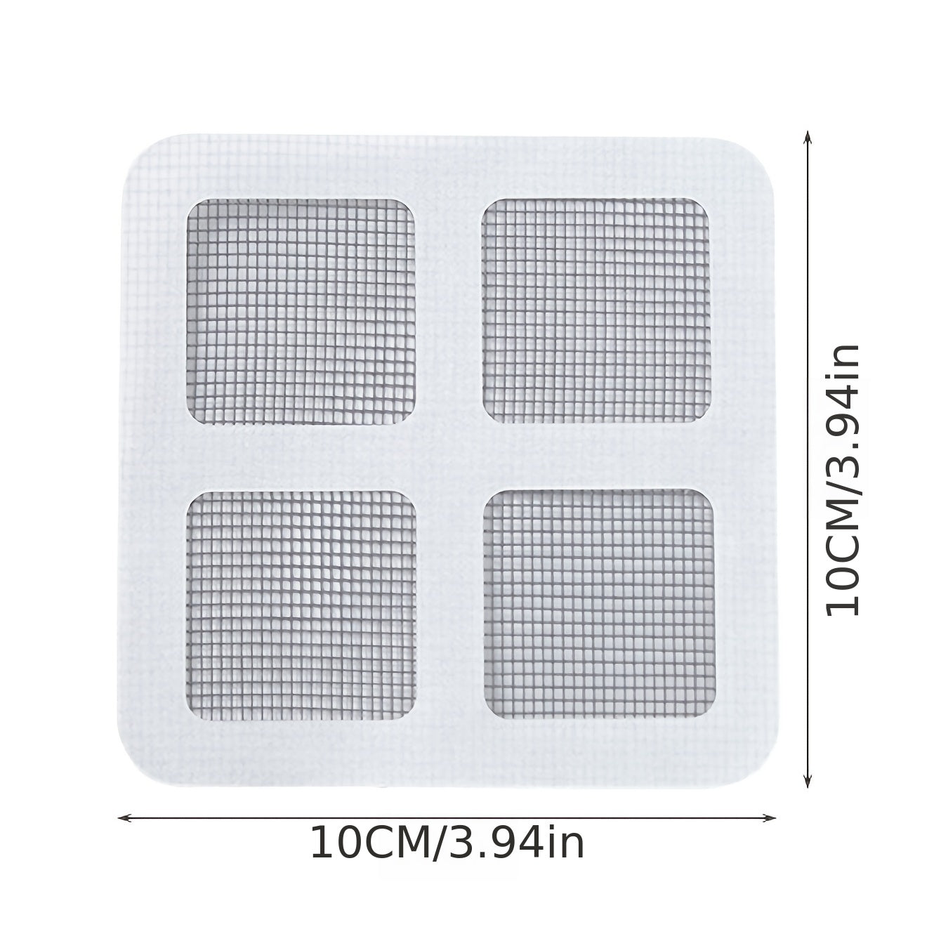 6pcs Window Screen Repair Tape Door Fly Patch Net 3.94x3.94inch