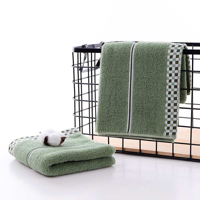 Soft Cotton Hand Towel for Home Bathroom, Absorbent and Skin-friendly