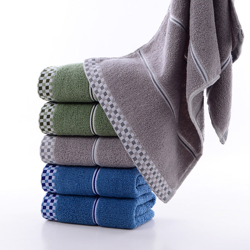 Soft Cotton Hand Towel for Home Bathroom, Absorbent and Skin-friendly