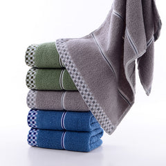 Soft Cotton Hand Towel for Home Bathroom, Absorbent and Skin-friendly