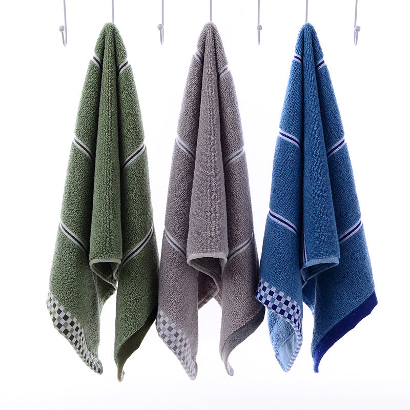 Soft Cotton Hand Towel for Home Bathroom, Absorbent and Skin-friendly