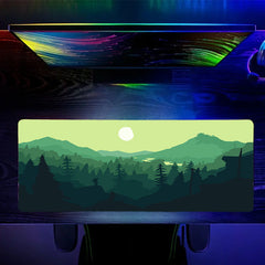 Large Forest Desk Mat Gaming Mouse Pad Non Slip Computer Mat