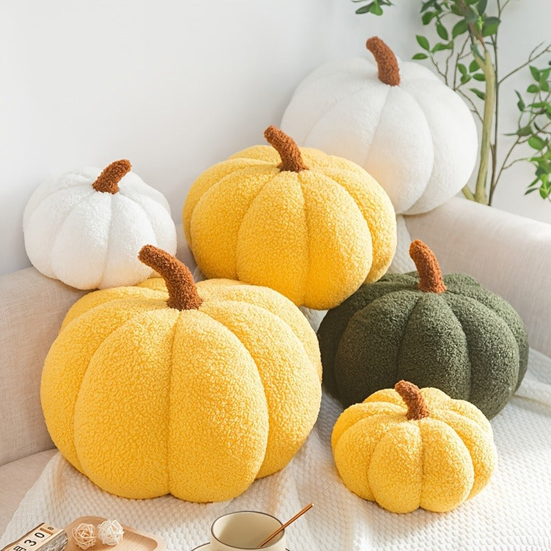 Halloween Pumpkin Throw Pillow Stuffed Plush Toy