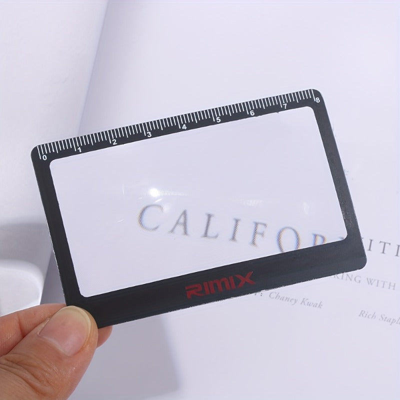 Pocket Credit Card Size Magnifying Glass