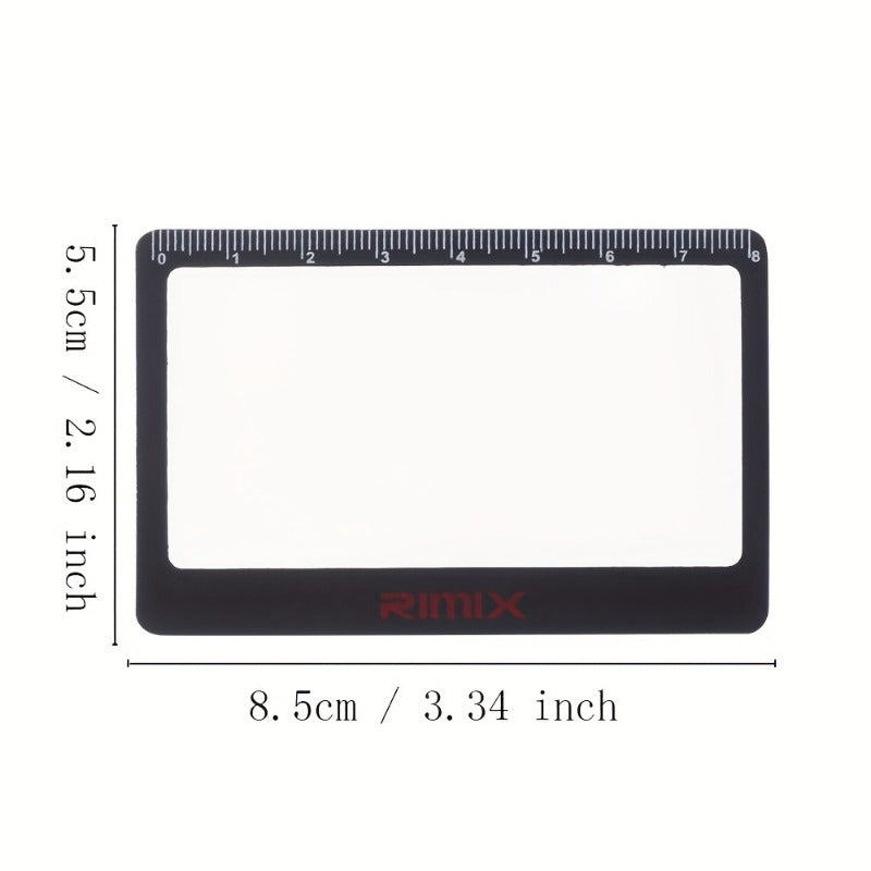 Pocket Credit Card Size Magnifying Glass