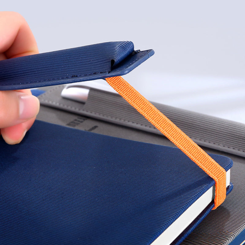 Band Notebook Leather Surface Diary Business Travel Notebook