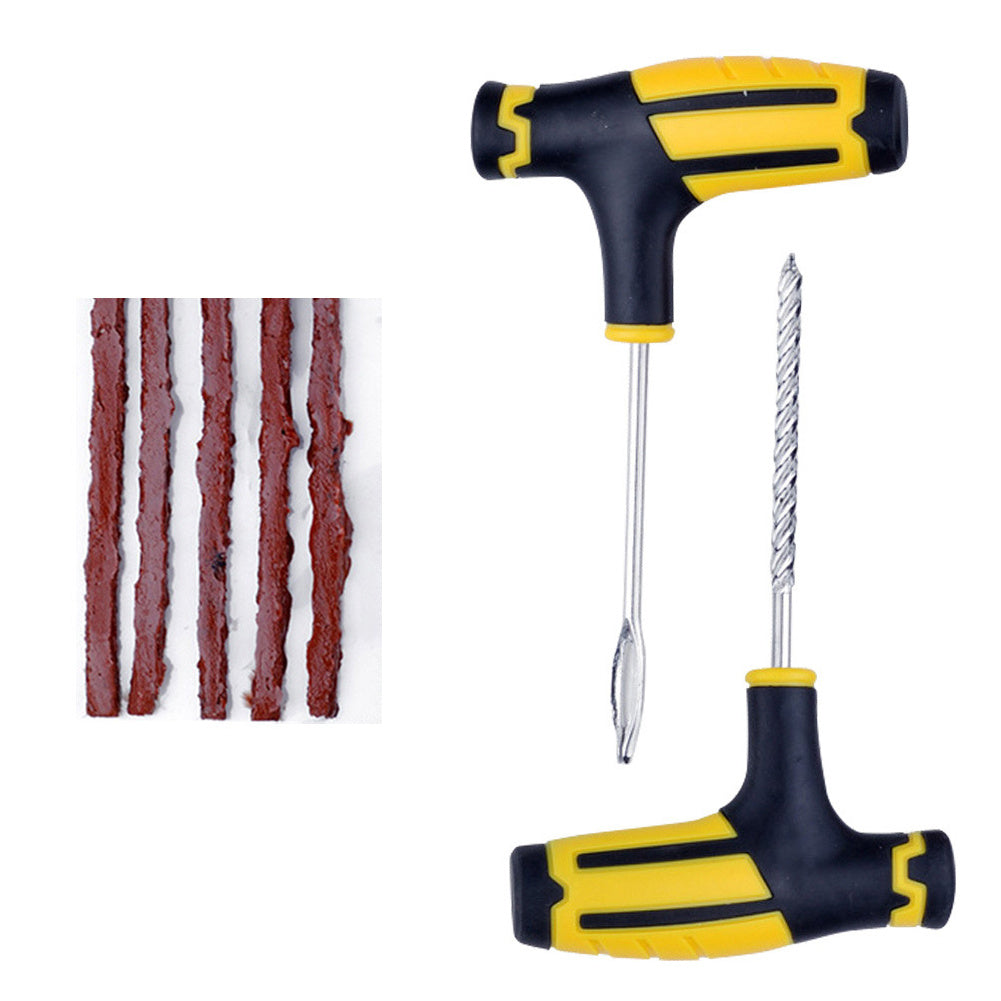 Car Tire Repair Tool Kit Set Auto Bike Tubeless Tyre Puncture Plug