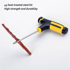 Car Tire Repair Tool Kit Set Auto Bike Tubeless Tyre Puncture Plug