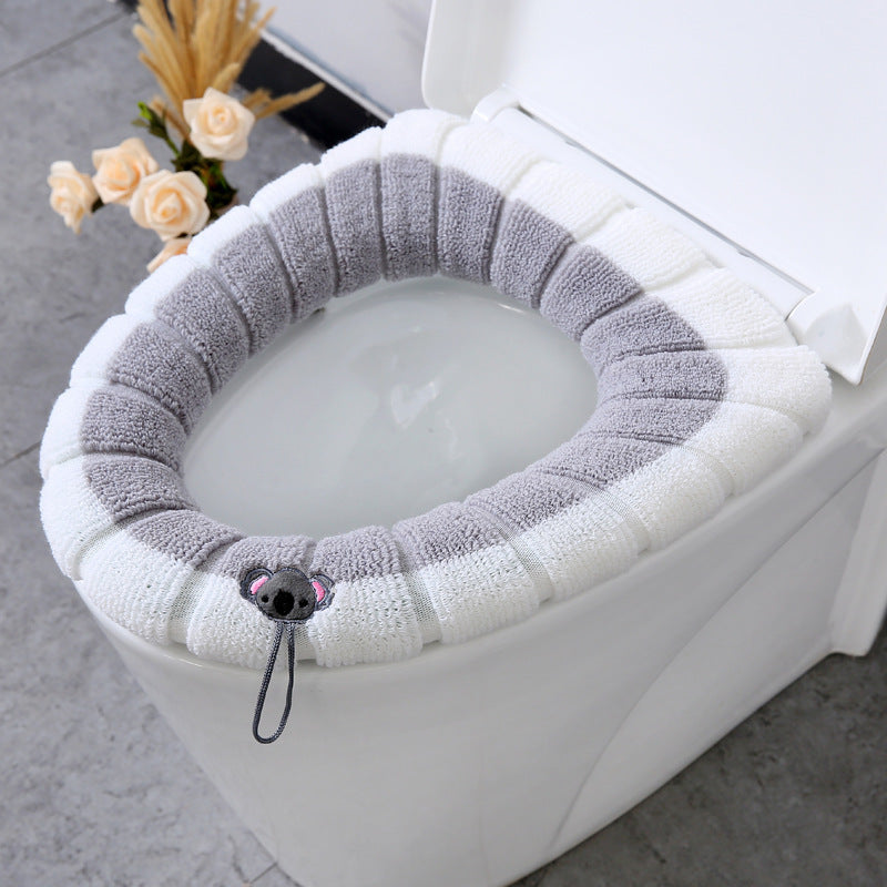Winter Toilet Cushion For Patient Toilet Ring Circular Square Toilet Cushion Cov